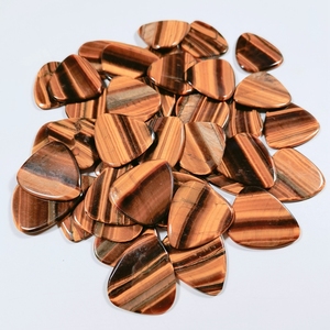 Hy đánh bóng phong thủy nhỏ tự nhiên màu Đỏ Mã Não phụ kiện guitar Chọn Hộp Quà Tặng Tinh thể dongguan lát đá quý - Product Image 6