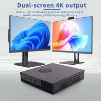 Mini PC Sharerdp Intel Celeron J4125 J1900, Computadora de Escritorio Linux de Tamaño Pequeño, Servidor de Pantalla Dual, Venta al Por Mayor de Fábrica