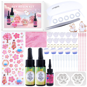 Timesrui bán buôn Sakura mèo chân UV nhựa Kit với Silicone khuôn chân mèo in đúc khuôn nhựa cho DIY Thủ công mỹ nghệ & đồ trang sức - Product Image 1