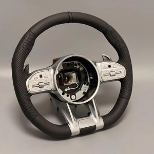 Volant de voiture en cuir style libellule pour <span class=keywords><strong>Mercedes</strong></span> Classe A/B/C/E, CLA/GLC/CLK/CLS/C200/Classe S/Classe G – Rétrofit - Product Image 5
