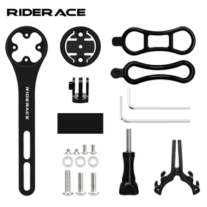 RIDERACE Bicycle Code Table Extension Bracket Aluminum Alloy Lightweight <strong>Computer</strong> Camera Holder <strong>MTB</strong> Road Bike Bracket for Garmin - Product Image 1
