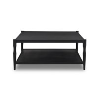 Table basse moderne de luxe léger, table centrale minimaliste en bois massif pour salon domestique