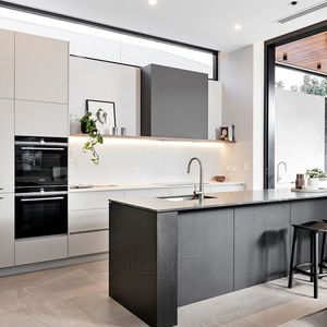 Planet American Style Luxury Design Solid Wooden Kitchen <strong>Cabinets</strong> With Kitchen <strong>Pantry</strong> Cupboards for Sale - Product Image 6