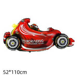 Roues de <span class=keywords><strong>voiture</strong></span> de course, ballons en aluminium pour garçons, fête à thème de course d'<span class=keywords><strong>anniversaire</strong></span>, pneus de course, ballon, cadeaux pour enfants - Product Image 4