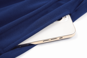Vente en gros de maillots de football bleu neutre, technologie de sublimation de haute qualité, vêtements de football pour équipes de service OEM - Product Image 5