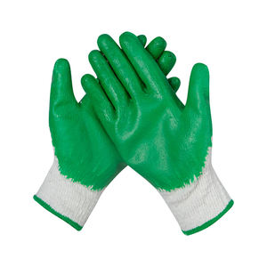 Guantes de seguridad de algodón recubiertos de látex de palma de Vietnam, antideslizantes, sin silicona, con acabado liso y puño tejido, EPP, uso general - Product Image 3