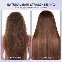 Pengering Rambut Pelurus Rambut Profesional Titanium Ion Negatif 2 in 1