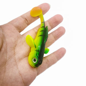 공장 직접 핫 세일 T-꼬리 고비 최고의 바다 낚시 송어 트롤링 물고기 미끼 인공 소프트 베이트 미끼 - Product Image 4