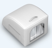 Portable Pet Igloo Summer Cat Litière Cooling Dog House avec chambre climatisée Summer Arch Igloo Nest pour chats et chiens