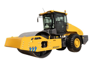 Compacteur de sol vibrant puissant XS265, rouleau à tambour unique de 26 tonnes avec une force de compactage élevée pour les travaux de terrassement