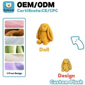 Conejo de Peluche Gris Personalizado, Animal Eléctrico Saltarín con Sonidos, para Niños y Niñas Pequeños, Regalo, Juguete de Peluche de Conejo de 7 Pulgadas - Product Image 4