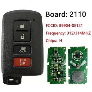 Chính hãng Texas cụ DST AES H chip hyq14fba Keyless-Go chìa khóa thông minh SUV 281451-2110 cho TOYOTA HIGHLANDER 3 nút - Product Image 2