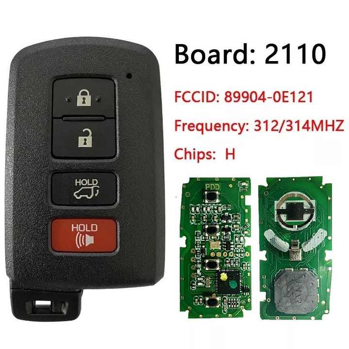 Genuine Texas Instruments DST AES H CHIP HYQ14FBA Keyless-Go Smart Key ...