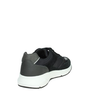 Sneakers uomo basse U36CZB 022FU nere mocassini sportivi di tendenza retrò scarpe da basket con fodera in rete morbida scarpe da passeggio - Product Image 3