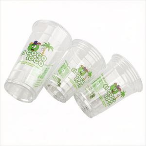 Vasos Desechables de Plástico PET Transparente de 98 mm y 12-24 oz con Logotipo Personalizado, Ecológicos, para Té con Leche, Café Helado y Jugos, con Tapa - Product Image 3