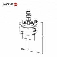 Jauge de capteur edm zero touch, en acier inoxydable