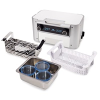 Nettoyeur à ultrasons médical CS6.2 6L, lave-instruments dentaires avec double transducteur 160W, bain sonique en acier inoxydable