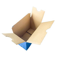 Caja de cartón de embalaje autosellada, fabricante OEM, nuevo diseño
