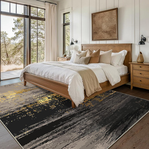 <span class=keywords><strong>Tapis</strong></span> moderne abstrait personnalisé en fausse fourrure de cachemire, lavable, antidérapant avec support TPR, <span class=keywords><strong>grand</strong></span> <span class=keywords><strong>tapis</strong></span> pour salon et chambre à coucher - Product Image 1