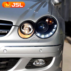 Pour mercedes-benz <span class=keywords><strong>CLK</strong></span> <span class=keywords><strong>W209</strong></span> 200 230 280 320 <span class=keywords><strong>350</strong></span> lentille LED jour marche lumière phare DRL diode électroluminescente Projection avant lampe - Product Image 3