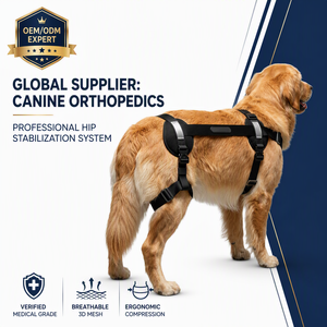 Attelle de soutien pour articulation de la hanche canine, aide à la mobilité pour chien senior, protection orthopédique haute performance, soulagement de la dysplasie, polyester solide - Product Image 1