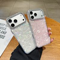 Coque 18 Pro Max Mignonne Scintillante Bling Bling pour iPhone 17 Air 16 Plus 15 14 13 12 11 Pro Max – Protection Diamantée en PC
