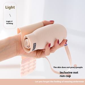 Vendita calda Wireless collo a V Sexy Push up Lingerie senza soluzione di continuità produttore personalizzato morbido Comfort dimagrante biancheria intima legata reggiseno per la festa - Product Image 2