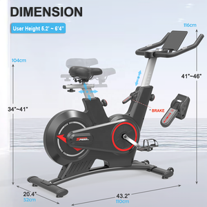 Vélo d'Entraînement Intérieur 2025 Bicicletas De Spinning Bike pour Salle de Sport à Domicile PMS/ ERG Résistance Magnétique - Product Image 4