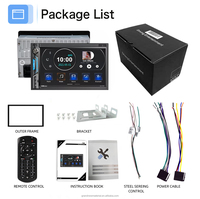 Lecteur de navigation GPS Grandnavi, autoradio stéréo, écran tactile, lecteur MP5 pour voiture, 2 DIN, 7 pouces, pour Pioneer, caméra de recul universelle