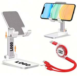 Regalos Promocionales Empresariales, Soporte Metálico para Teléfono con Logotipo Personalizado, Nuevo Modelo de Soporte para Teléfono, Soporte Universal para Teléfono Móvil - Product Image 1