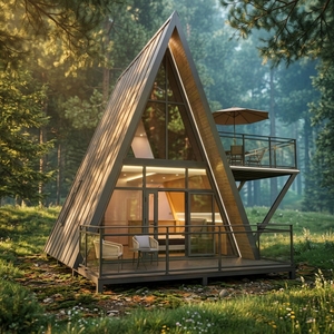 Edifici Prefabbricati in Struttura d'Acciaio Leggera di Alta Qualità, Consegna Globale Disponibile per Progetti Residenziali e Uffici - Product Image 2