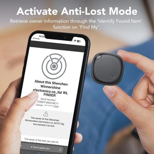 Localizzatore GPS Intelligente per Animali Domestici, Dispositivo Anti-Smarrimento, Tracker GPS per Chiavi, Borse, Bagagli, Compatibile con App Find My per iOS e Android - Product Image 6