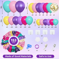 12 pouces Macaron Latex chaîne ballon arc mariage et fête d'anniversaire décoration paquet pour l'atmosphère mise en page