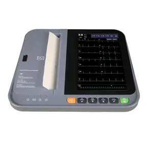 Macchina elettrocardiogramma ECG ECG a 3 canali portatile ad alta sensibilità DAWEI Best Sales