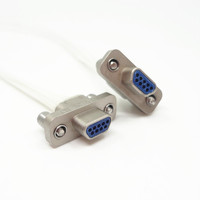 Connecteur rectangulaire miniaturisé de haute qualité ELT J30J-9TJSL-700 à 9 broches avec câble de 700 mm, plaqué or/nickel, D-Sub Micro-D