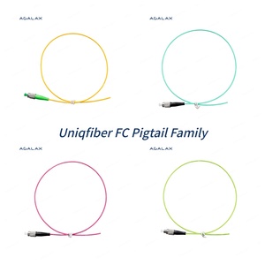 Precio de fábrica FC UPC APC modo único 9/125um 0,9mm G657A LSZH 1M/1,5 M <span class=keywords><strong>fibra</strong></span> Pigtail 1310/1550nm 2 años de garantía para FTTH - Product Image 2