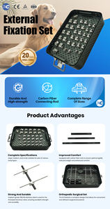 Instrumentos ortopédicos veterinarios Fractura Fijación ósea Cirugía Veterinaria Juego de fijador externo - Product Image 4