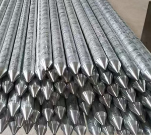 Varilla de Acero Galvanizado en Caliente de la Marca YY, Certificada Profesionalmente, Modelo YY-GDD, para Sistemas de Puesta a Tierra y Protección contra Rayos - Product Image 1