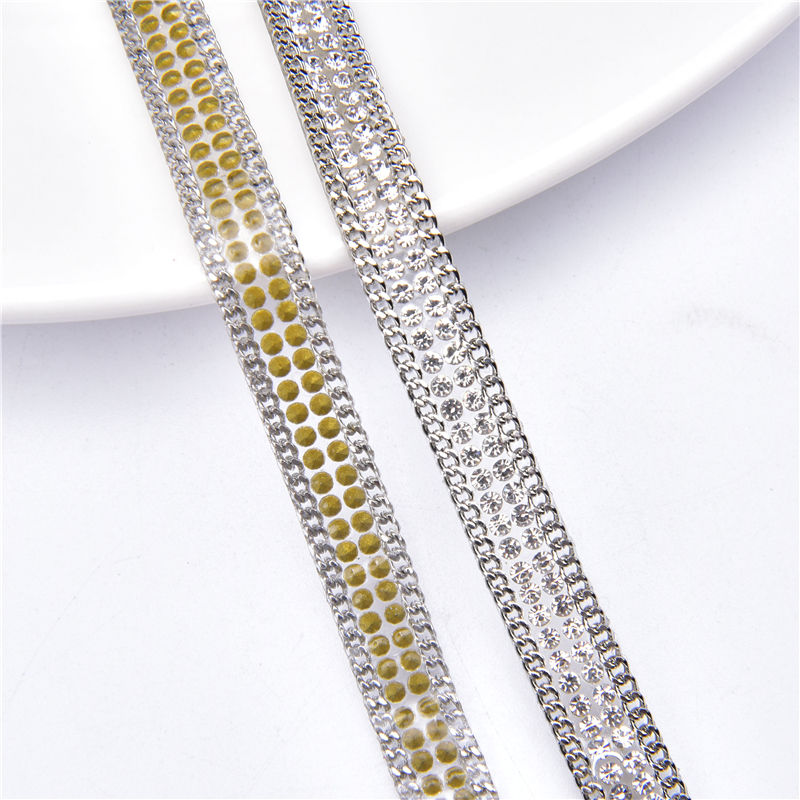 Chain-2row 8mm plata