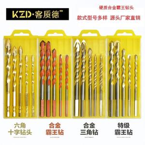 Kzd Guest Quality 12 Pc Drill Bit Set Hex Phillips Triangular Alloy For Nonferrous Metals - Product Image 1