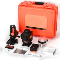 Niveau laser vert 4D 16 lignes 4x360 °   Niveau laser croisé auto-nivelant
