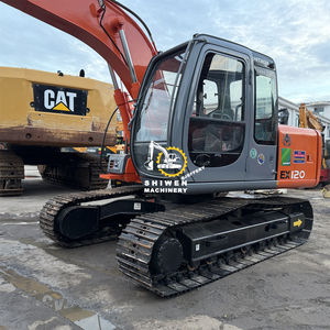 Excavadora sobre orugas Hitachi usada hecha en Japón con motor Isuzu y equipo de construcción certificado CE - Product Image 4