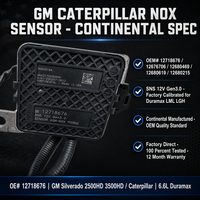 Sensor NOx 12718676 12676706 12680469 12680215 untuk GM Caterpillar Silverado 2500HD 3500HD 6.6L Duramax SNS 12V 24V