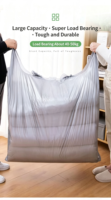 Bolsas de Plástico Resistentes y Gruesas de Gran Capacidad para Mudanza, Impermeables, para Empacar Ropa, Mantas y Equipaje