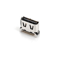Konektor soket USB tipe C USB3.1 24P betina MUP-U23005 untuk pengisian daya ponsel, IoT, GPS, penjualan laris di India, Israel, Filipina, SA