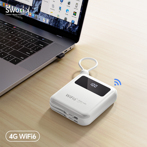 Router Wifi 4G Lte de Bolsillo con Batería de 5000 mAh, Desbloqueado, OEM, Mifis, Punto de Acceso con Señal Wifi de 300 Mbps - Product Image 1