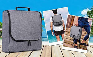 Nueva Bolsa para 2 Botellas de Vino, Mochila Porta Vino con Bolsa Refrigerante para Picnic, Senderismo, Ciclismo, Degustación de Vinos - Product Image 6