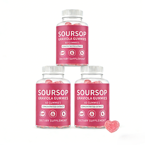 OEM ODM工場 プライベートラベル サワーソップ グラビオラ グミ シュガーフリー 免疫サポート グミキャンディ 大人用 リラックスサプリメント - Product Image 3