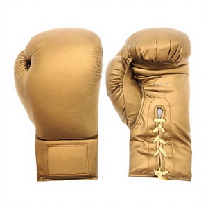 Gants de boxe professionnels en gros pour l'entraînement au combat, conception personnalisée, en cuir PU original, imperméables, avec fermeture, acceptant les commandes privées - Product Image 1