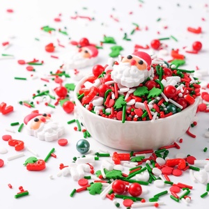 Icing Decoration Multi Shape Candy Mix Christmas Edible <strong>Gold</strong> Glitter Sugar Sprinkles for Bakery <strong>Cake</strong> Baking <strong>Toppings</strong> - Product Image 6